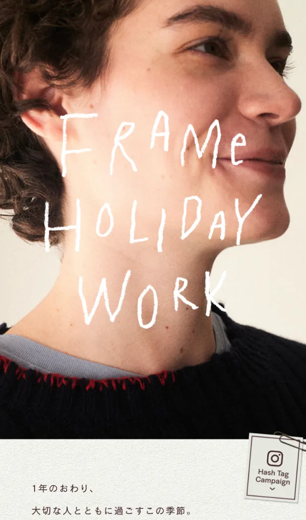 FRAMeWORKからあなたに繋げたい、想いを込めたメッセージ｜FRAMeWORK｜特集｜BAYCREW’S STOREのモバイルサイズの画像