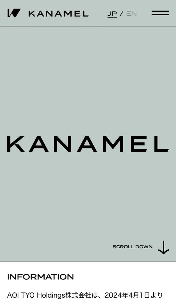 KANAMEL株式会社のモバイルサイズの画像
