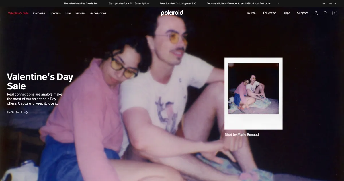 Polaroid Valentine's Day Sale – Up to 50% off  | Official Online Store EUのPCサイズの画像