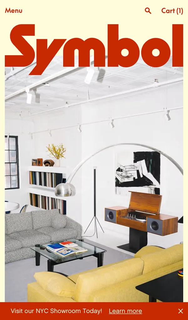 Custom Audio Furniture & Vinyl Record Storage | Symbol Audioのモバイルサイズの画像