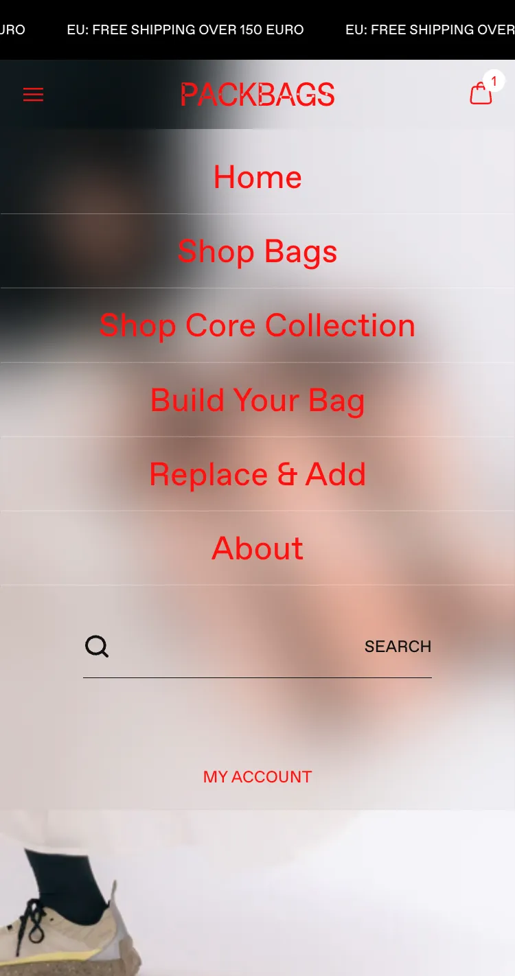 PACK BAGS – PACKBAGSのモバイルサイズの画像