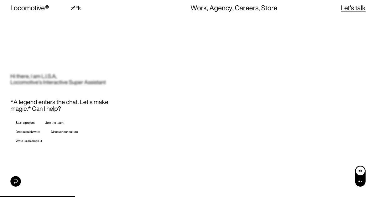 Locomotive | Montreal web agencyのPCサイズの画像