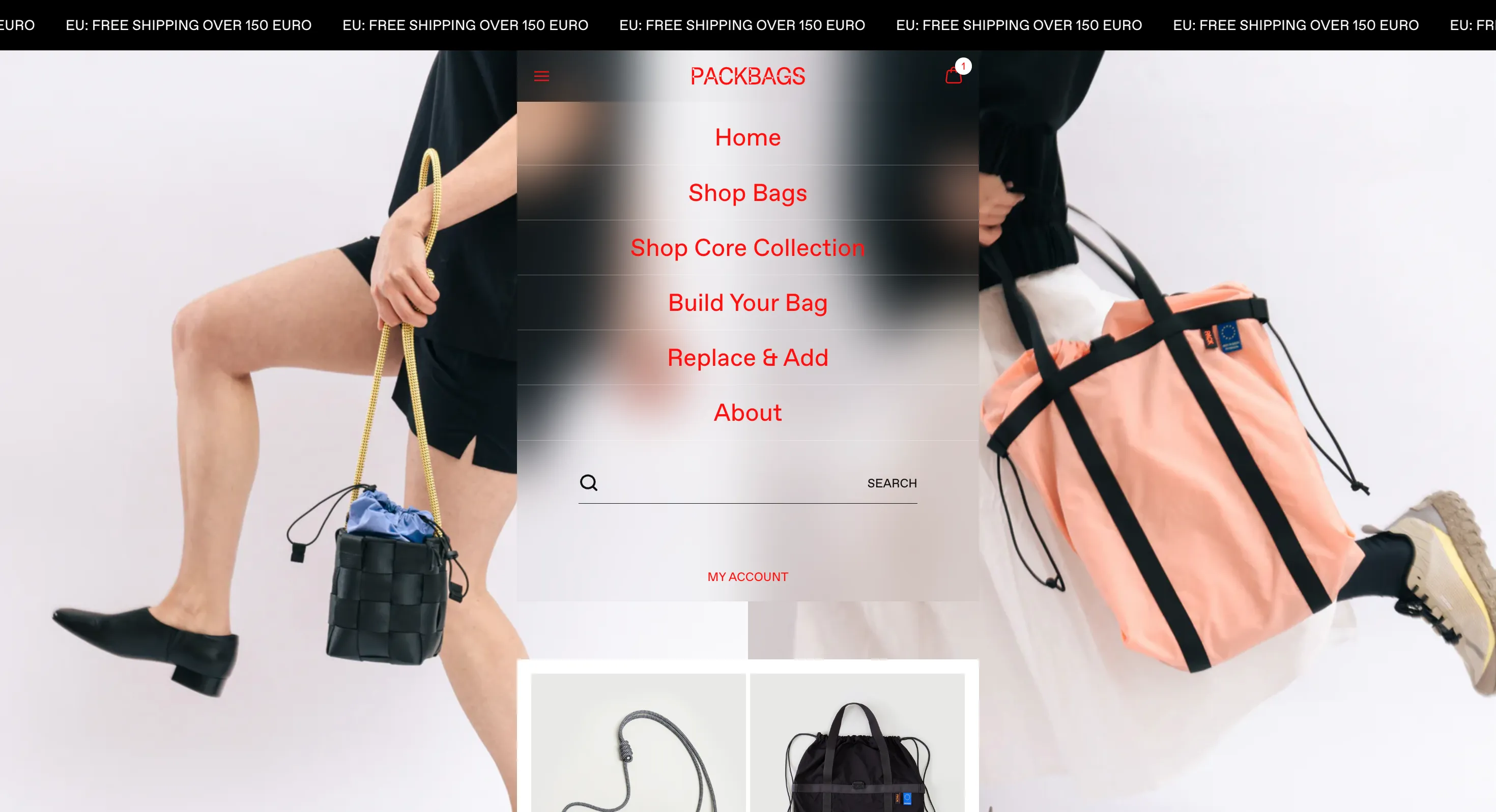 PACK BAGS – PACKBAGSのPCサイズの画像