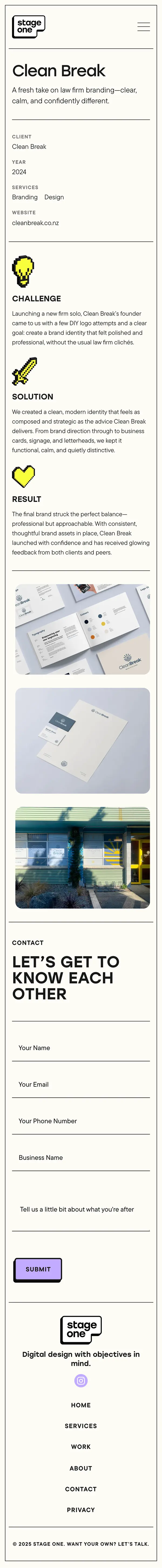 Stage one - Digital Design with objectives in mindのモバイルサイズの画像