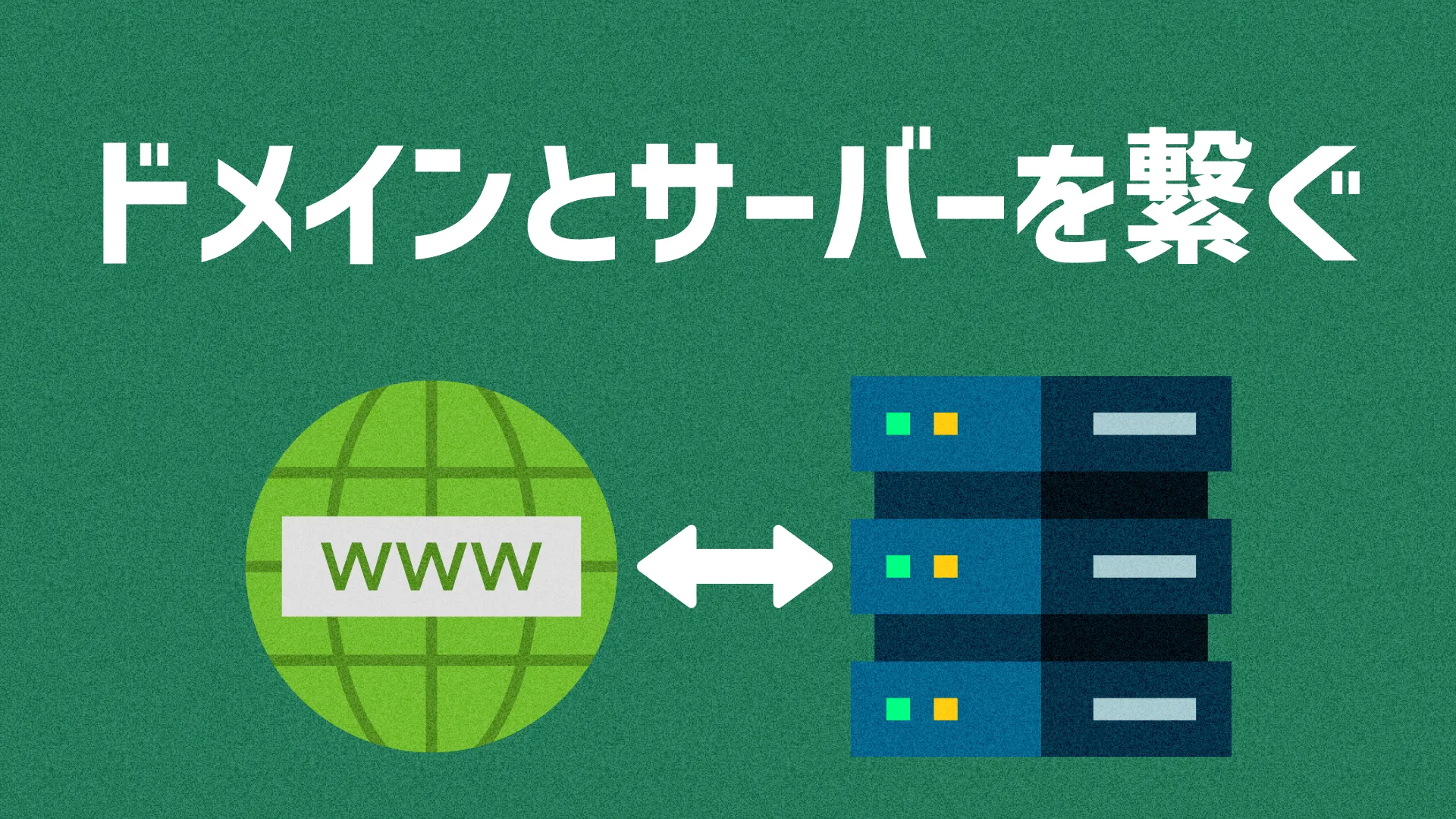 ドメインとサーバーを繋ぐ