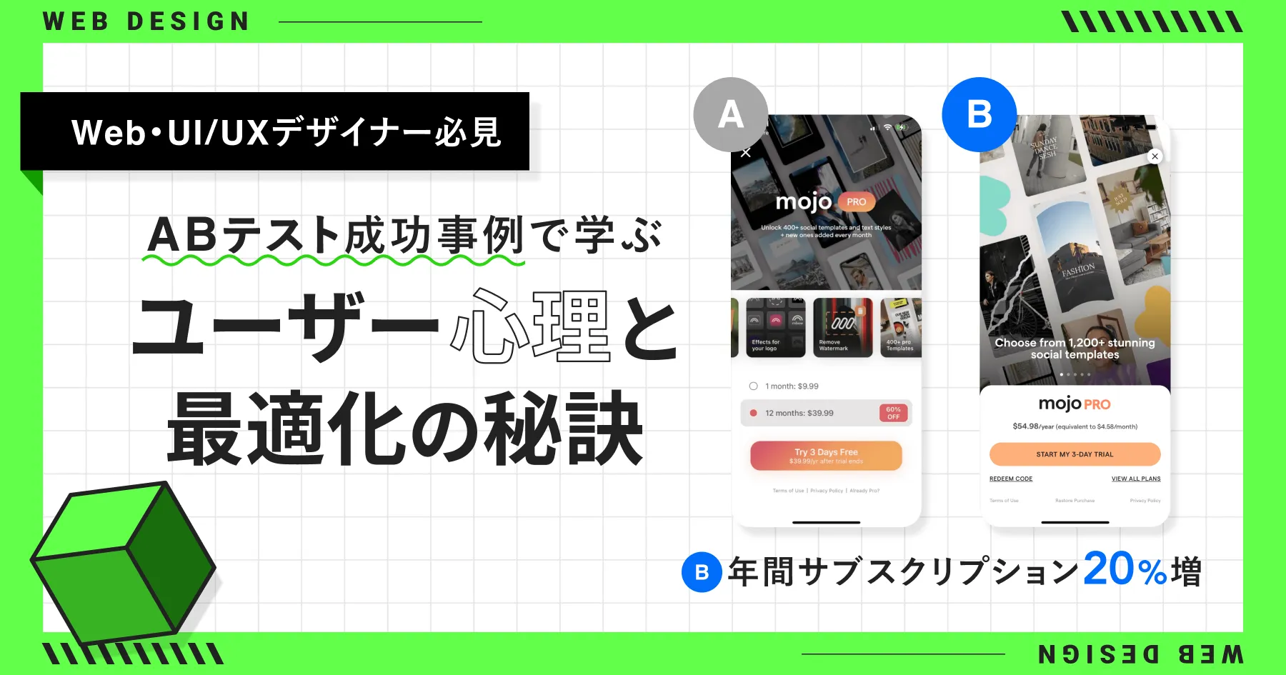 【Web・UI/UXデザイナー必見】ABテスト成功事例で学ぶユーザー心理と最適化の秘訣のPCサイズの画像