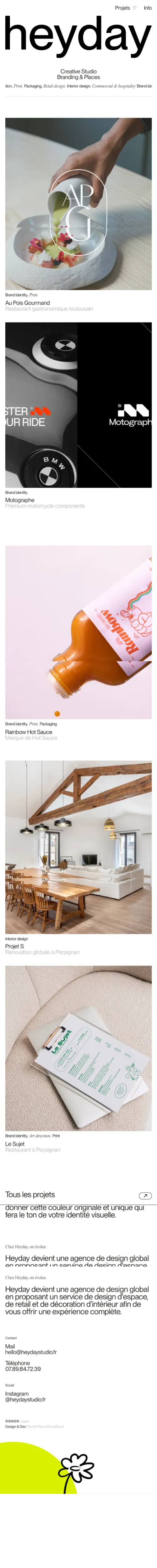 Heyday Studio — Creative Studio, Branding & Places, Toulouseのモバイルサイズの画像