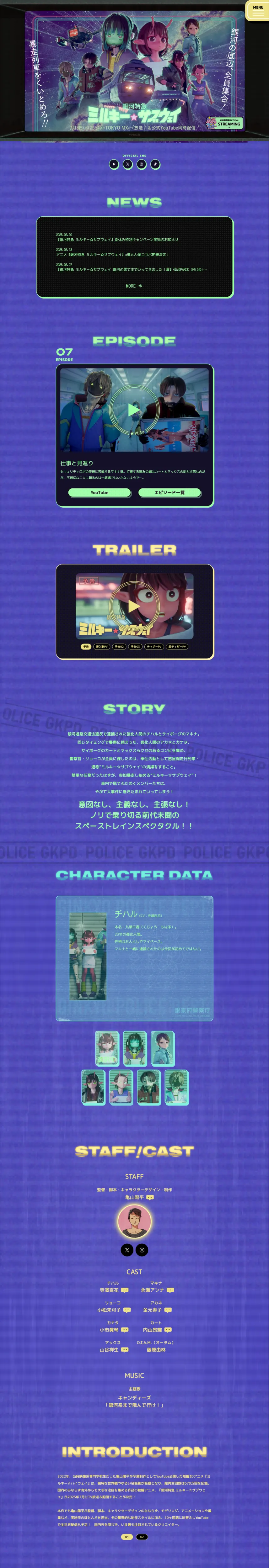 銀河特急 ミルキー☆サブウェイのPCサイズの画像