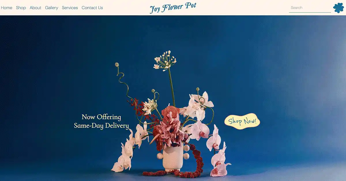 Joy Flower PotのPCサイズの画像