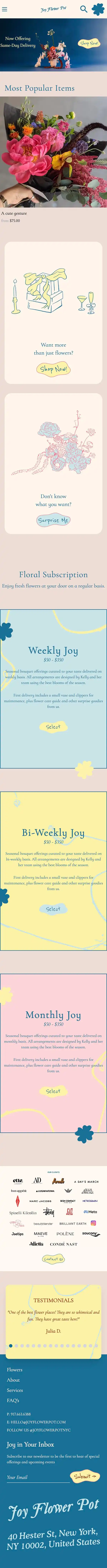 Joy Flower Potのモバイルサイズの画像