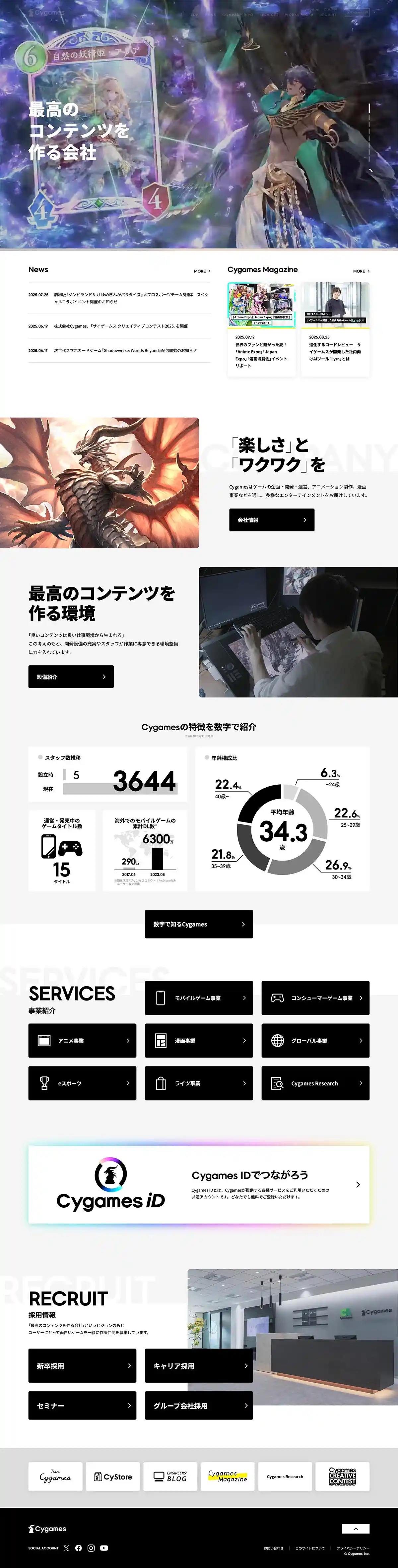株式会社CygamesのPCサイズの画像