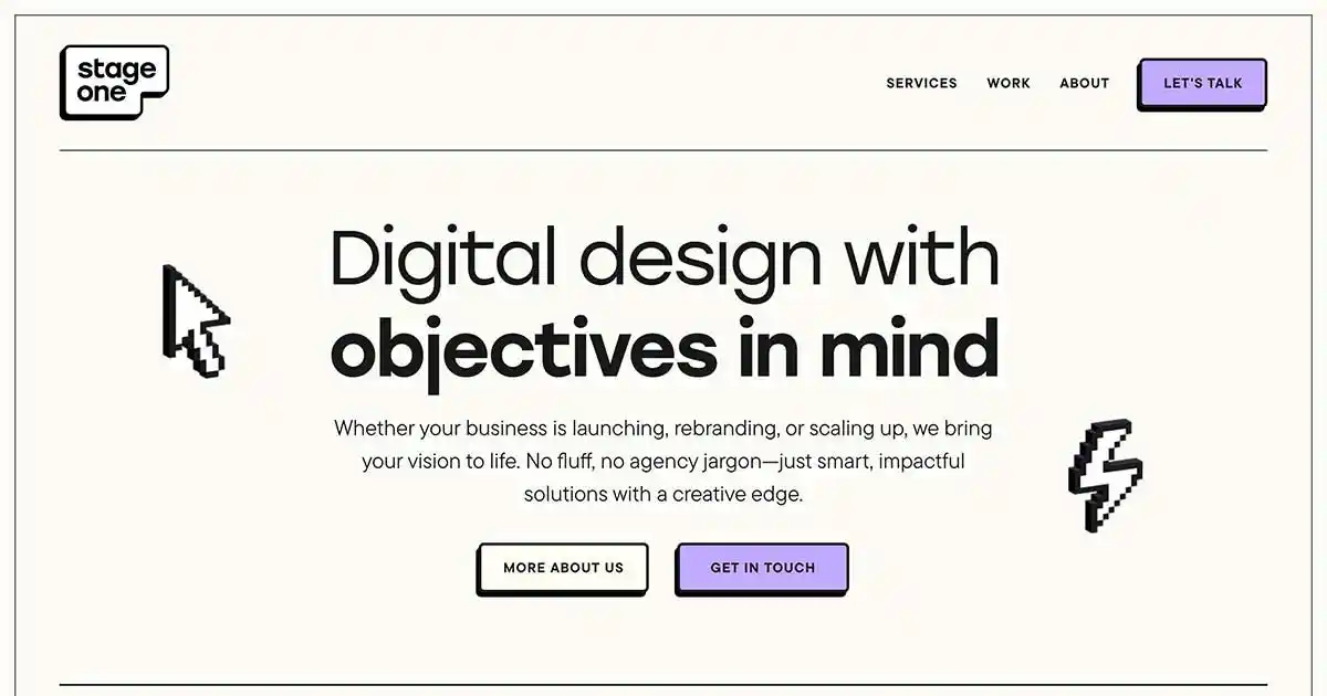 Stage one – Digital Design with objectives in mindのPCサイズの画像