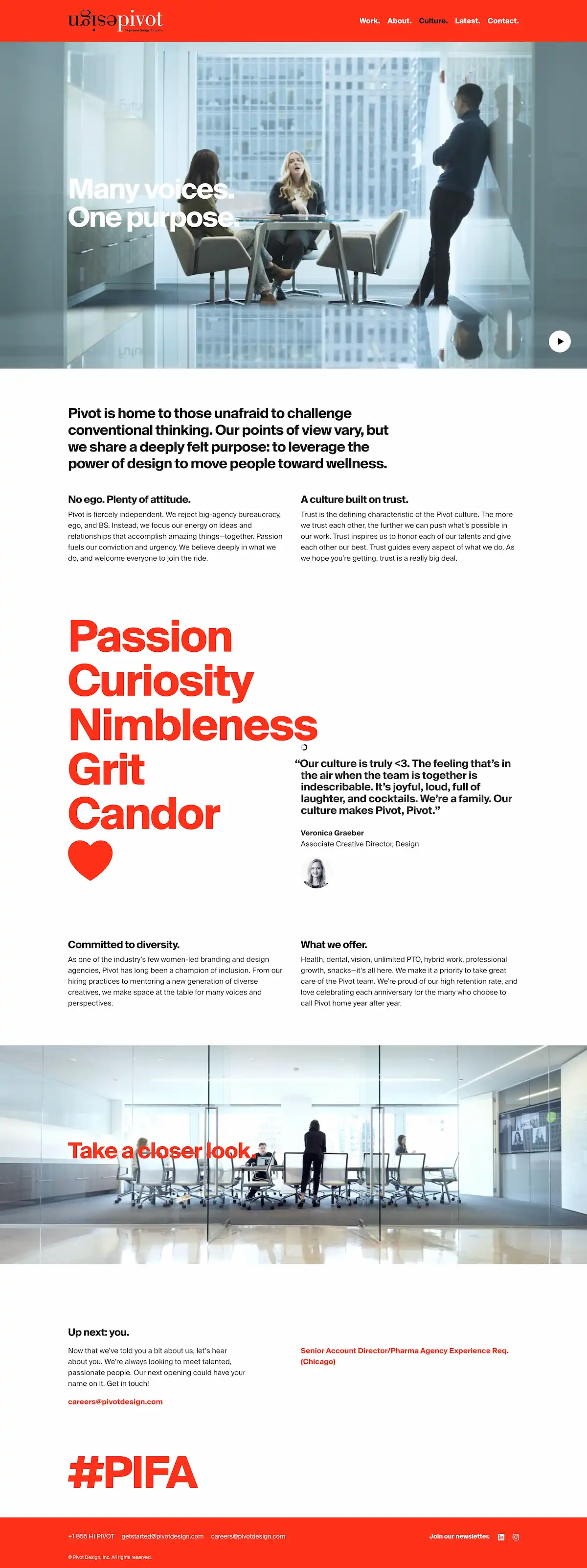 Pivot Design | Building brand soul.のPCサイズのサービス紹介画像