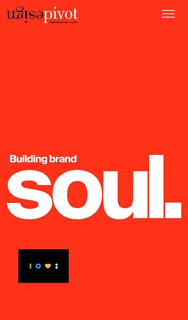 Pivot Design | Building brand soul.のモバイルサイズの画像