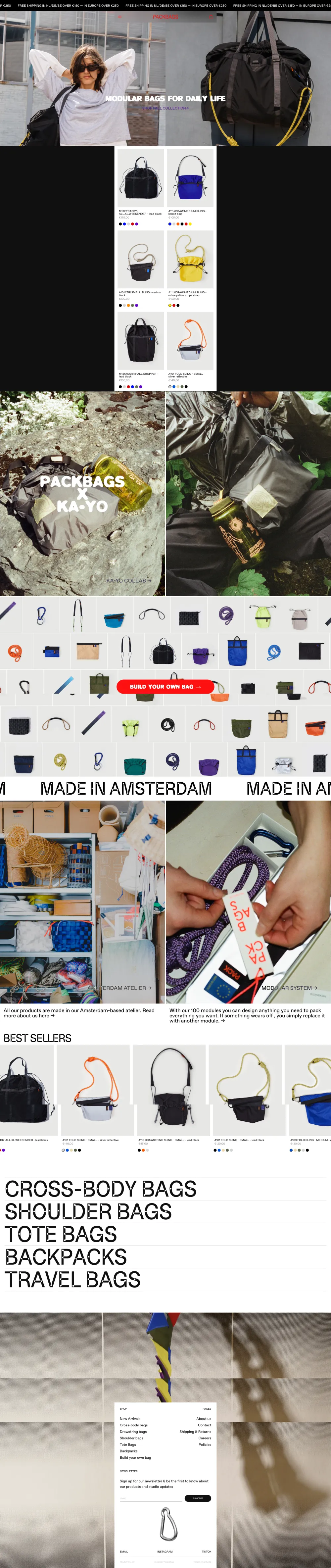 PACK BAGS – PACKBAGSのPCサイズの画像
