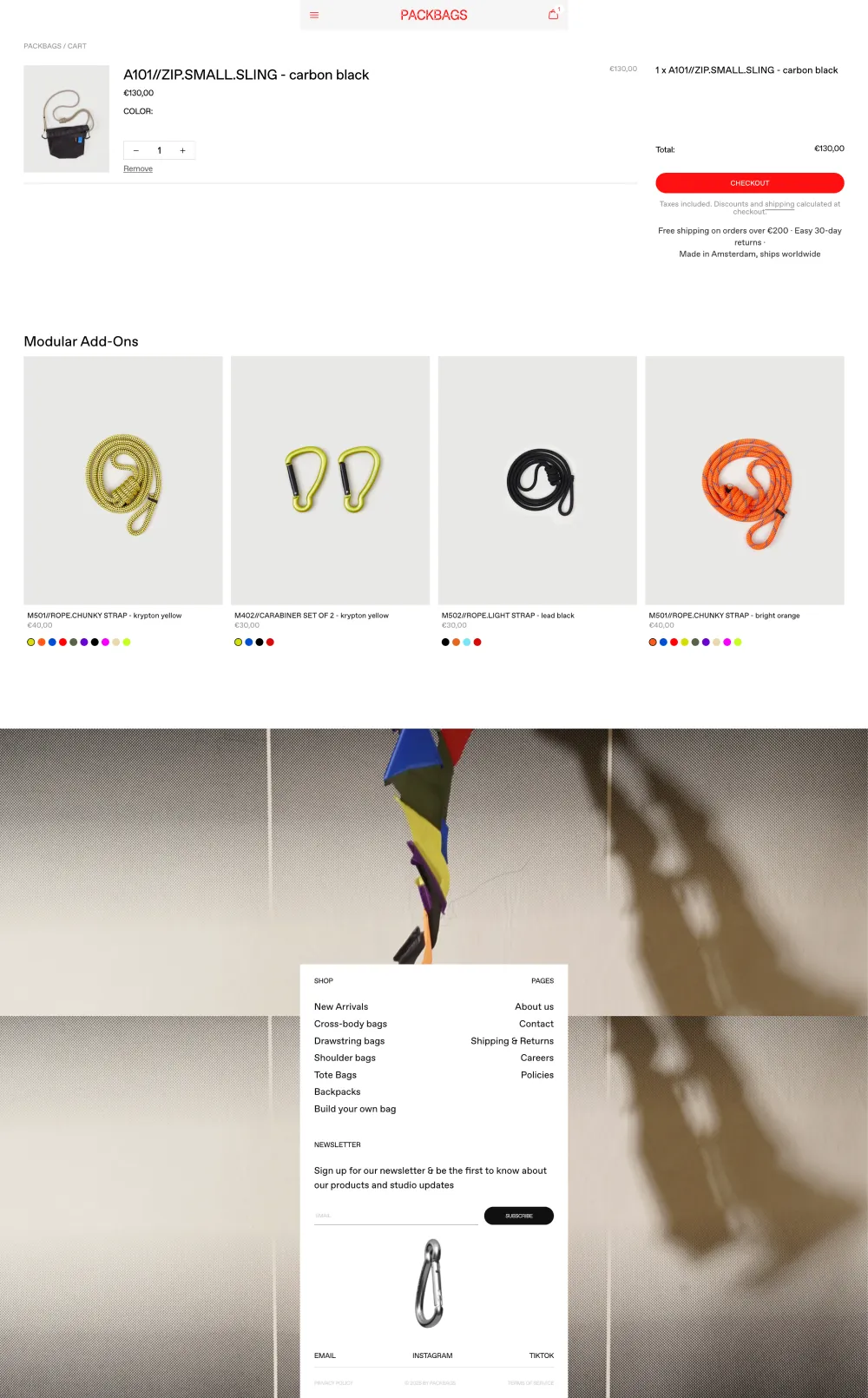 PACK BAGS – PACKBAGSのPCサイズのカート画像