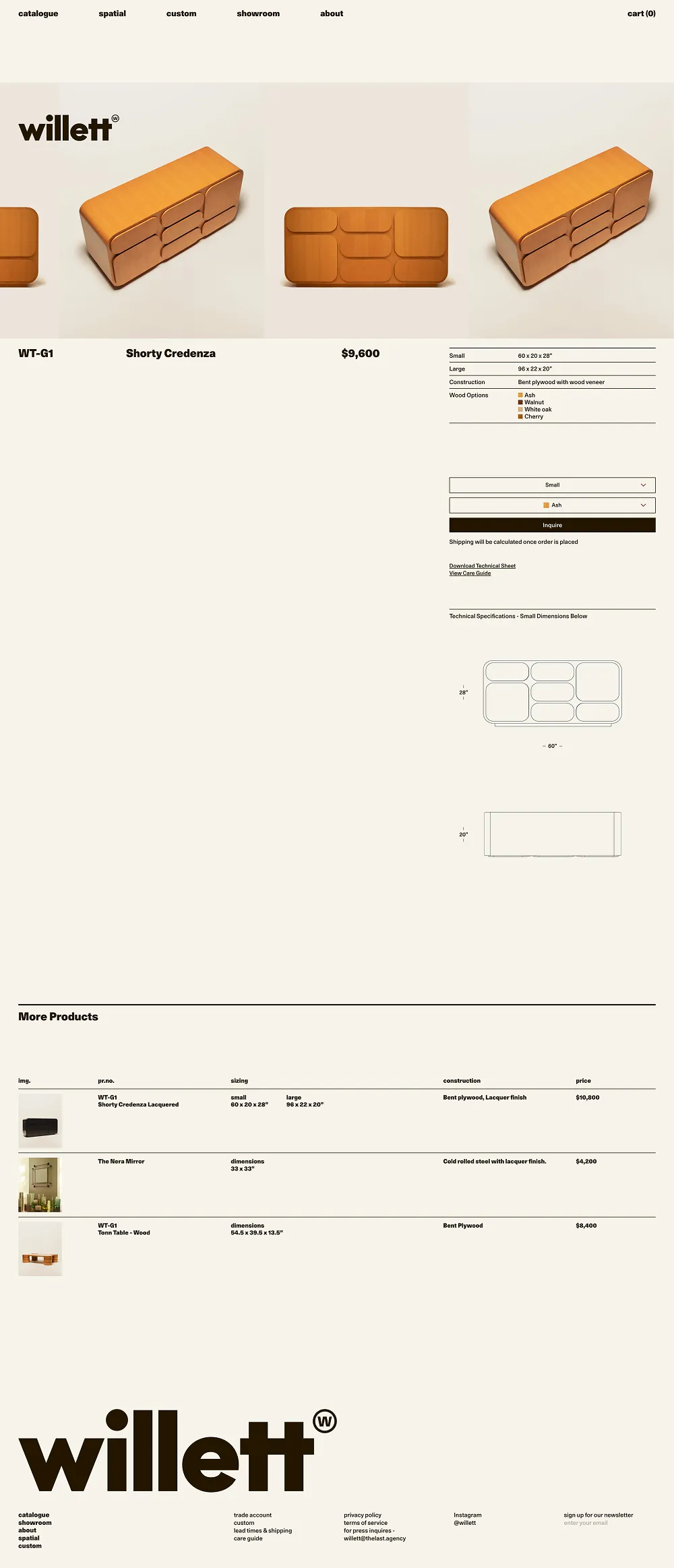 WillettのPCサイズの投稿詳細(記事/商品など)画像