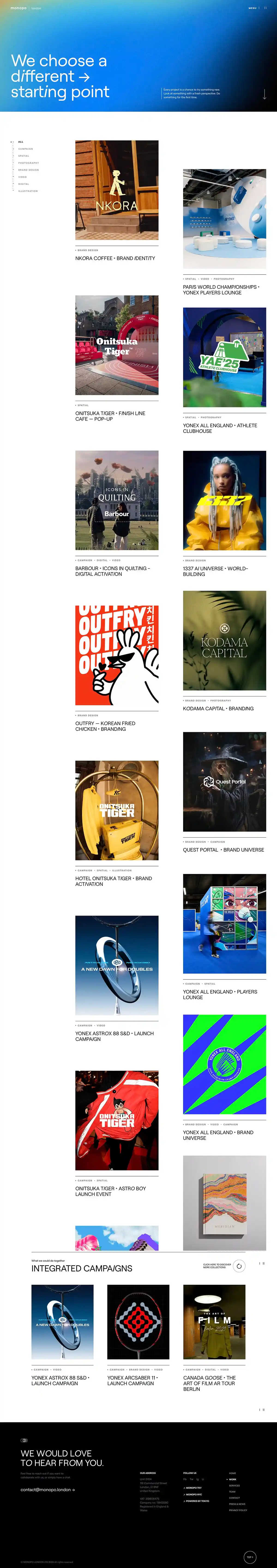 monopo london | Tokyo-born design-driven creative agency.monopo londonのPCサイズの投稿一覧(記事/商品など)画像