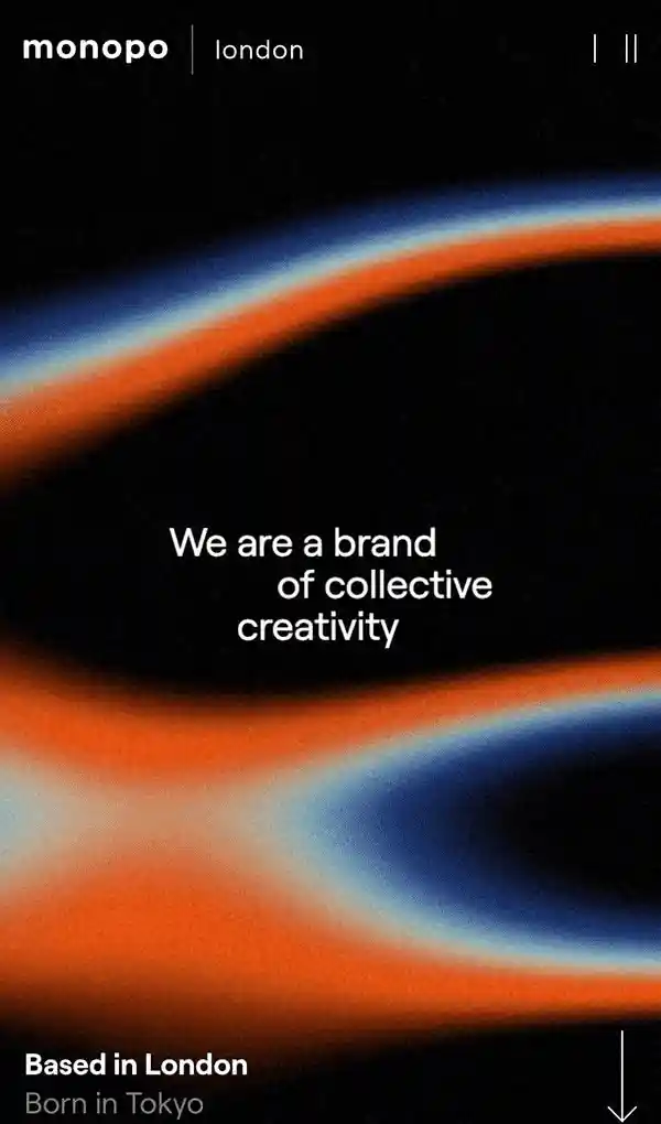 monopo london | Tokyo-born design-driven creative agency.monopo londonのモバイルサイズの画像