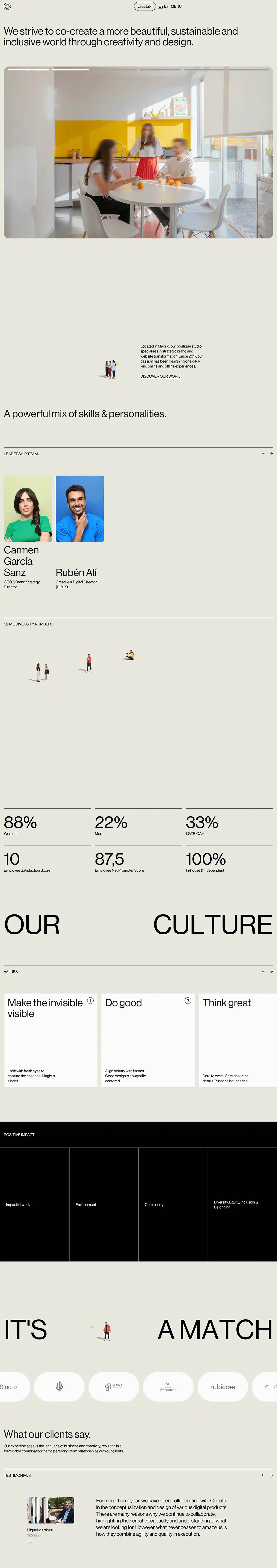 Cocota | Brand & Design StudioのPCサイズの画像