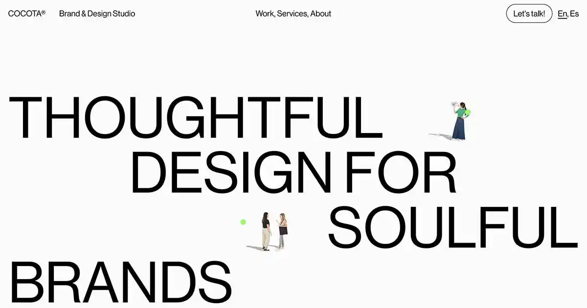 Cocota | Brand & Design StudioのPCサイズの画像