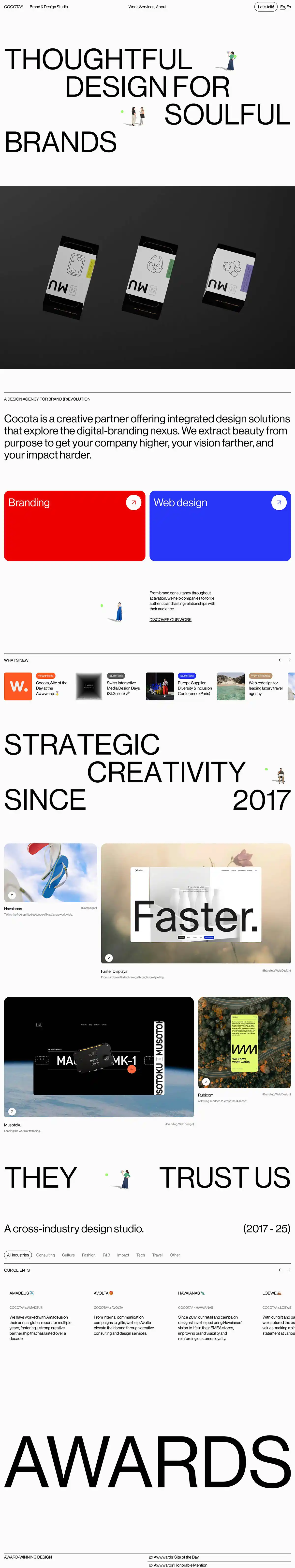 Cocota | Brand & Design StudioのPCサイズの画像