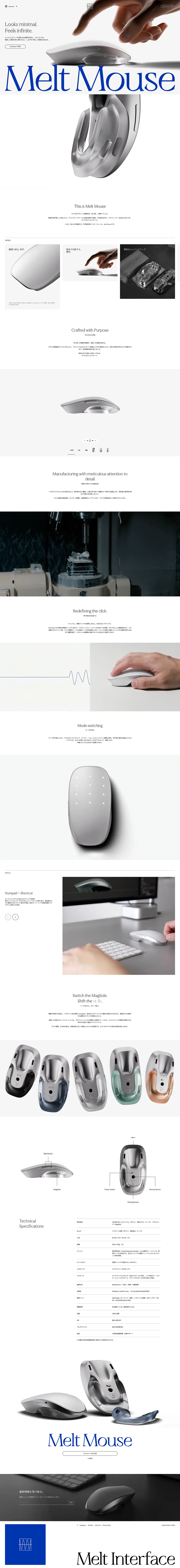 Melt Mouse – Redefining the creative experienceのPCサイズの画像