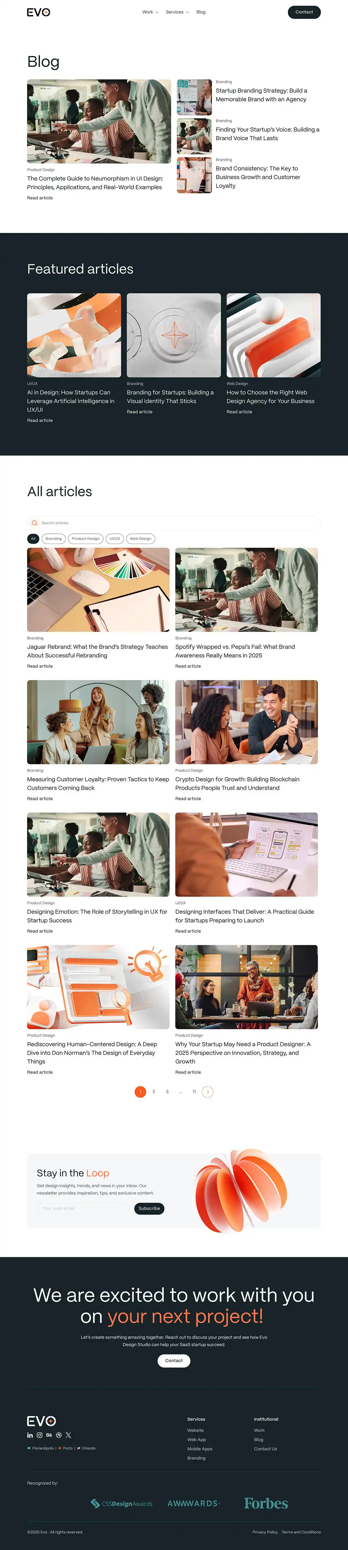 Evo Design Studio – UI/UX for Saas, Web and App – Evo Design StudioのPCサイズの投稿一覧(記事/商品など)画像