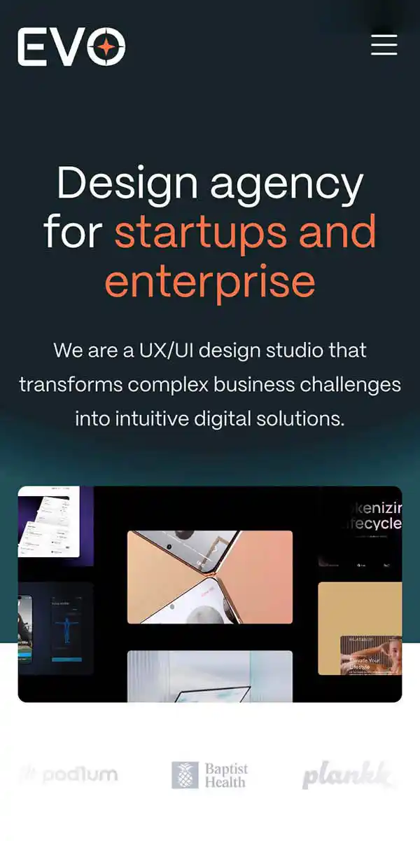 Evo Design Studio – UI/UX for Saas, Web and App – Evo Design Studioのモバイルサイズの画像