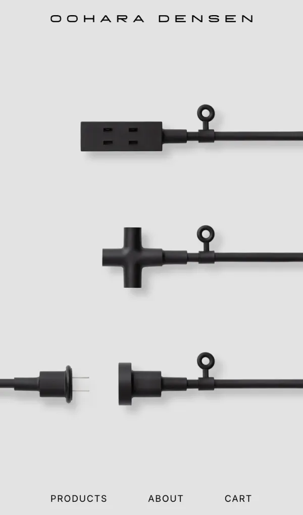 OOHARA DENSEN EXTENSION CORD – 大原電線株式会社のモバイルサイズの画像