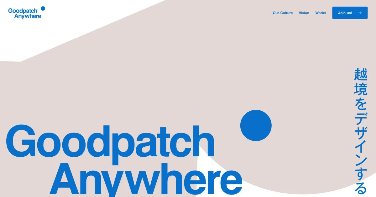 Goodpatch Anywhere | 越境するデザイン組織のPCサイズの画像