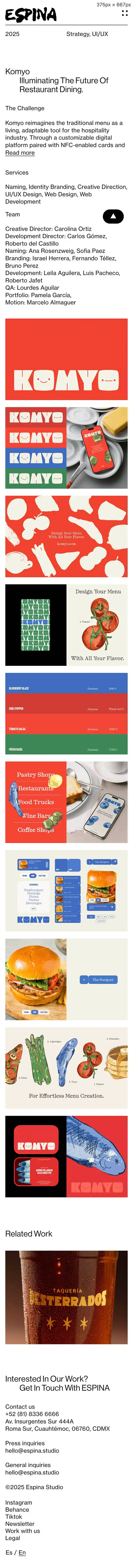 ESPINA Design Studio | Visual Storytellersのモバイルサイズの投稿詳細(記事/商品など)画像