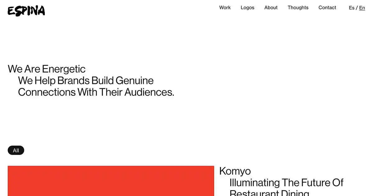 ESPINA Design Studio | Visual StorytellersのPCサイズの画像