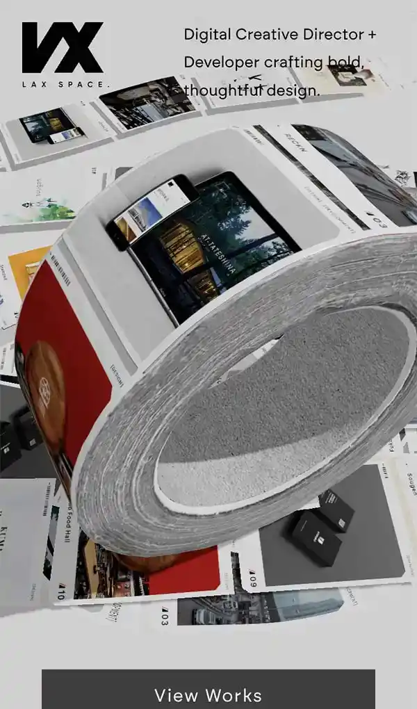 Lax Chee – Digital Creative Director + Developerのモバイルサイズの画像