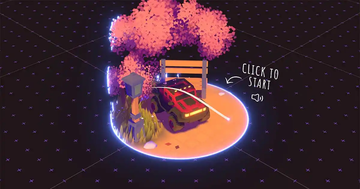 Bruno Simon’s creative portfolioのPCサイズの画像