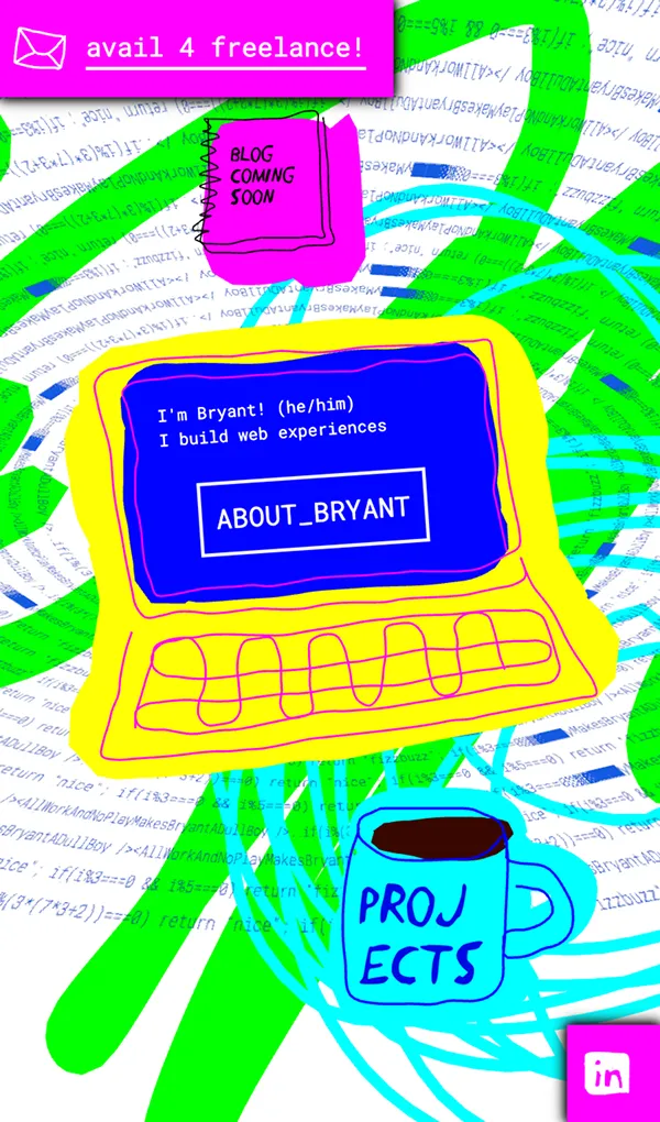 bryantcodes.artのモバイルサイズの画像