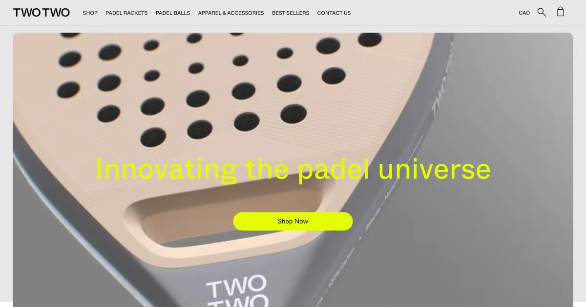 TWOTWO – A Social Athletics CompanyのPCサイズの画像