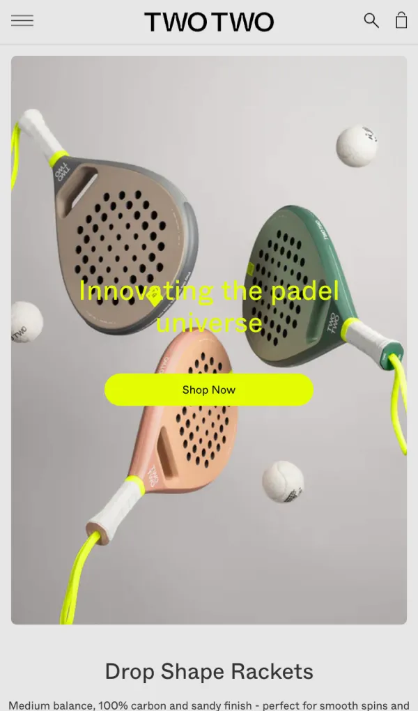 TWOTWO – A Social Athletics Companyのモバイルサイズの画像