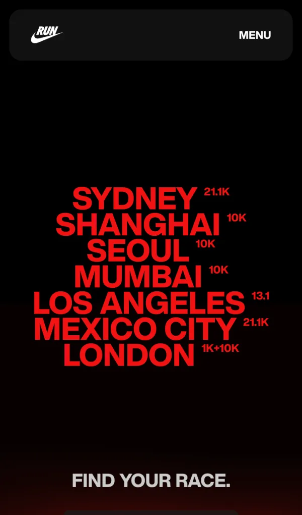 Nike After Dark Tourのモバイルサイズの画像